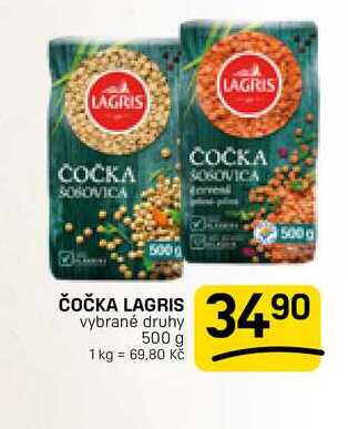 ČOČKA LAGRIS vybrané druhy 500 g