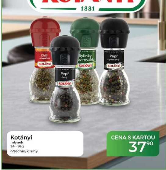 Kotányi mlýnek 24 - 95g