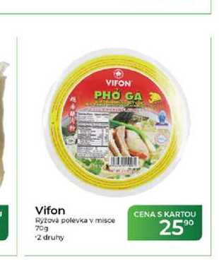 Vifon Ryzová polévka v misce 70g