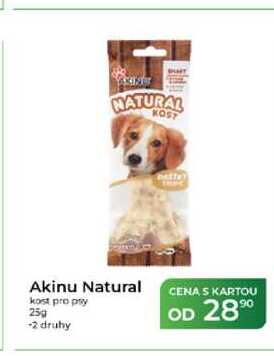 Akinu Natural kost pro psy 25g