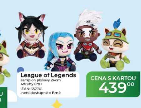 League of Legends šampion plyšový 24cm Tamda Foods