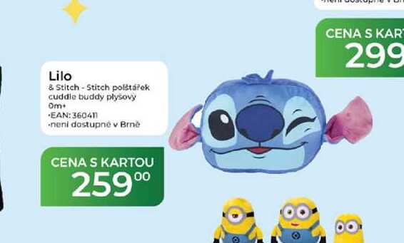 Lilo & Stitch-Stitch polštářek Tamda Foods