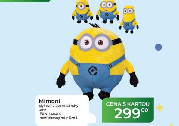 Mimoni plyšoví 17-20cm Tamda Foods