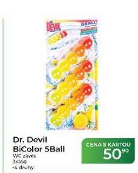 Dr. Devil BiColor 5Ball WC závěs 3x35g Tamda Foods