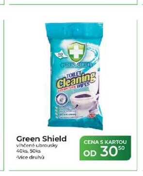 Green Shield vlhčené ubrousky 40ks, 50ks Tamda Foods