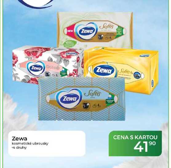 Zewa kosmetické ubrousky Tamda Foods