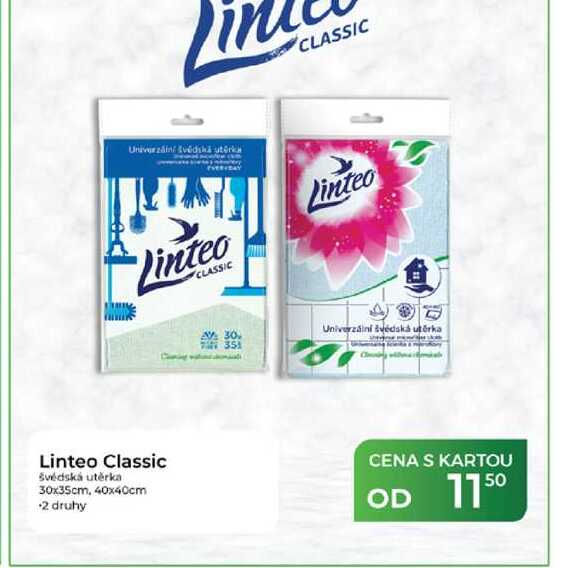 Linteo Classic švédská utěrka 30x35cm, 40x40cm Tamda Foods