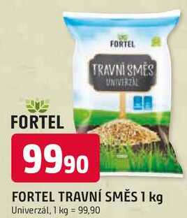 FORTEL TRAVNÍ SMĚS 1 kg 