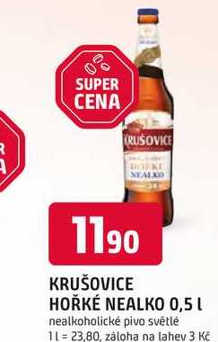KRUŠOVICE HOŘKÉ NEALKO 0,5 L