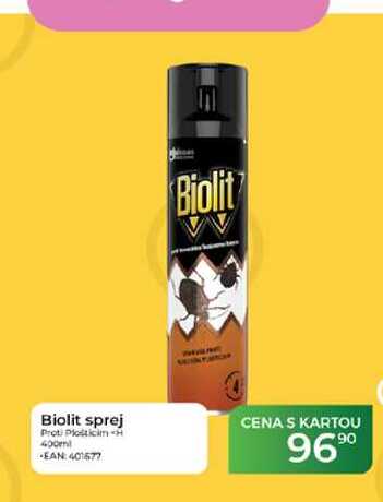 Biolit sprej proti plošticím 