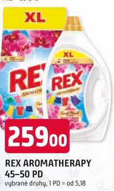 REX AROMATHERAPY 45-50 PD Trefa