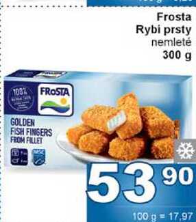 Frosta Rybí prsty nemleté 300 g 