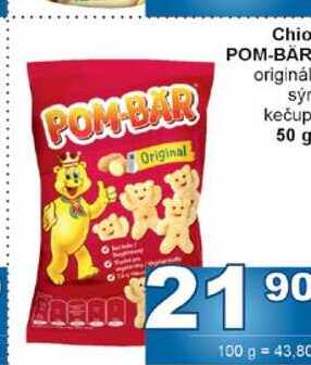 Chio POM-BÄR originál sýr kečup 50 g 