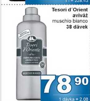 Tesori d'Orient aviváž muschio bianco 38 dávek JIP