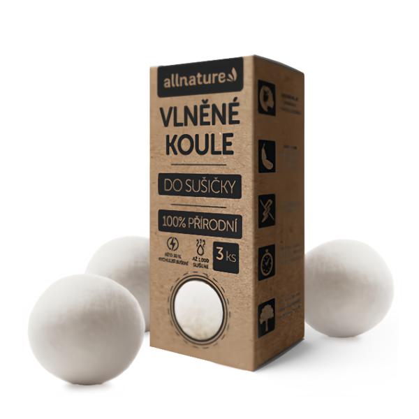 Allnature EKO Vlněné koule do sušičky