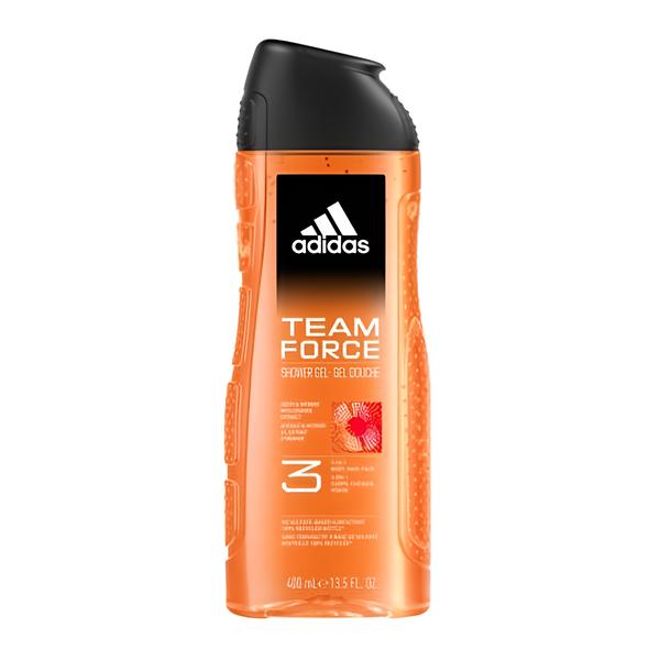 Adidas Men 3v1 Hair&Body Team Force Sprchový gel Košík.cz