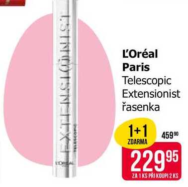 L'Oréal Paris Telescopic Extensionist řasenka Teta drogerie