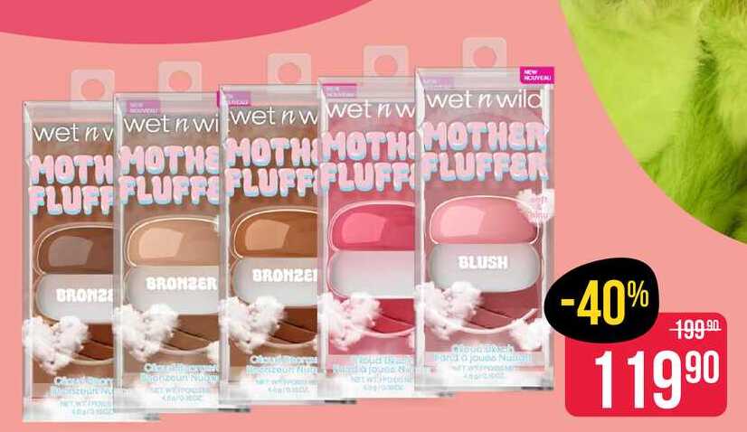 Wet n wild MOTHER FLUFFER bronzer, tvářenka Teta drogerie