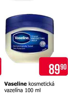 Vaseline kosmetická vazelína 100 ml Teta drogerie
