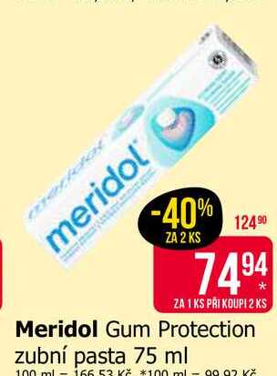 Marida Gum Protection zubní pasta 75 ml Teta drogerie