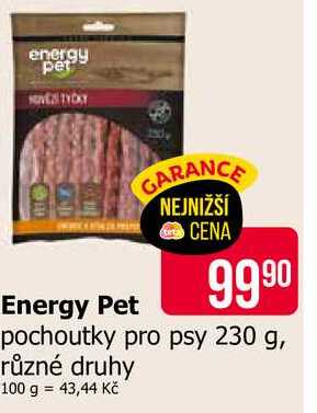 Energy Pet pochoutky pro psy 230 g, různé druhy