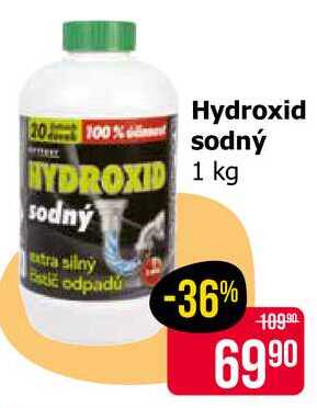 Hydroxid sodný 1 kg