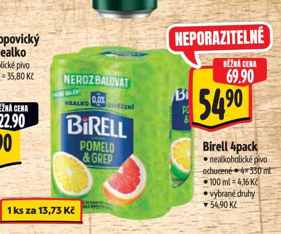   Birell 4 x 330 ml
