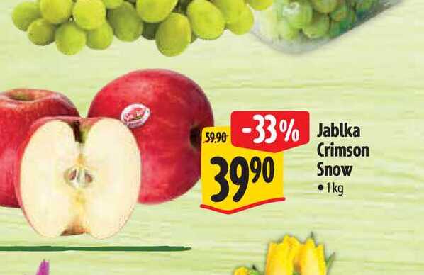   Jablka Crimson Snow  1kg 