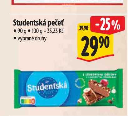 Studentská pečeť 90 g  