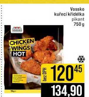 Vossko kuřecí křidélka pikant 750 g