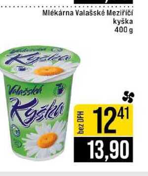 Mlékárna Valašské Meziříčí kyška 400 g