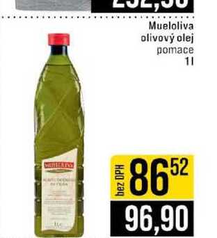 Mueloliva olivový olej pomace 1l