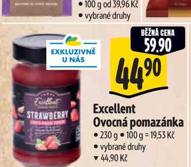 Excellent Ovocná pomazánka 230 g