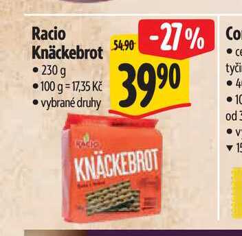 Racio Knäckebrot   230 g    