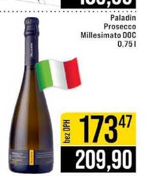 Paladin Prosecco Millesimato DOC 0,75l
