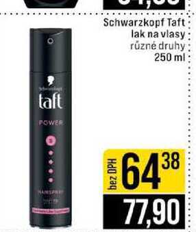 Schwarzkopf Taft lak na vlasy různé druhy 250 ml JIP