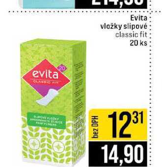 Evita vložky slipové classic fit 20 ks JIP