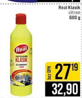 Real Klasik citron 600 g JIP