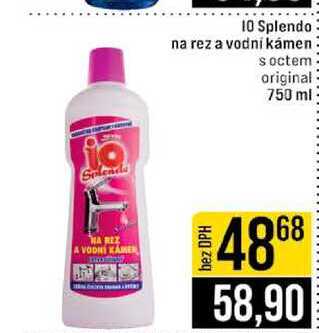 10 Splendo na rez a vodní kámen soctem original 750 ml JIP