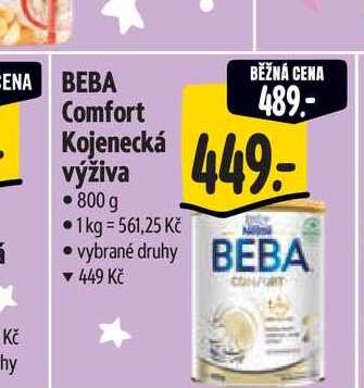  BEBA Comfort Kojenecká výživa 800 g