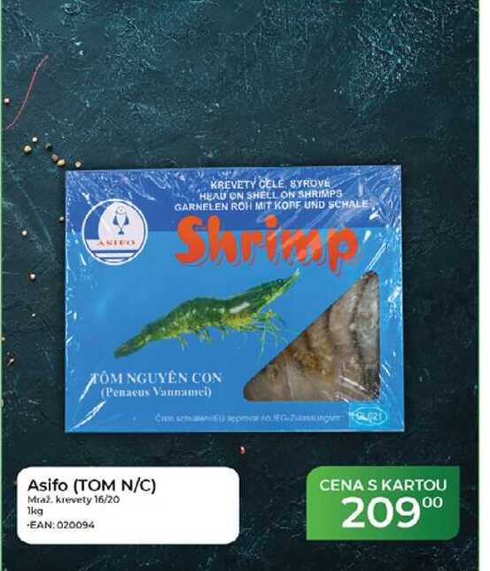 Asifo (TOM N/C) Mraž. krevety 16/20 1kg
