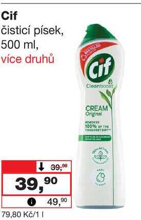 Cif čisticí písek, 500 ml Barvy a laky drogerie 