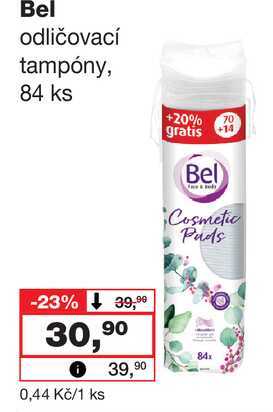 Bel odličovací tampóny, 84 ks