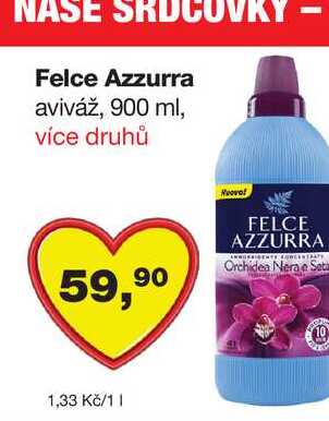 Felce Azzurra aviváž, 900 ml Barvy a laky drogerie 