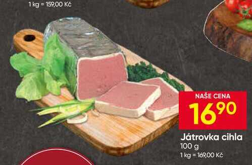 Játrovka cihla 100 g 
