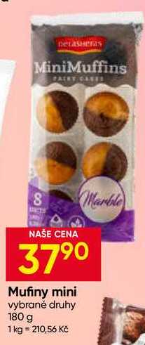 Mufiny mini vybrané druhy 180 g