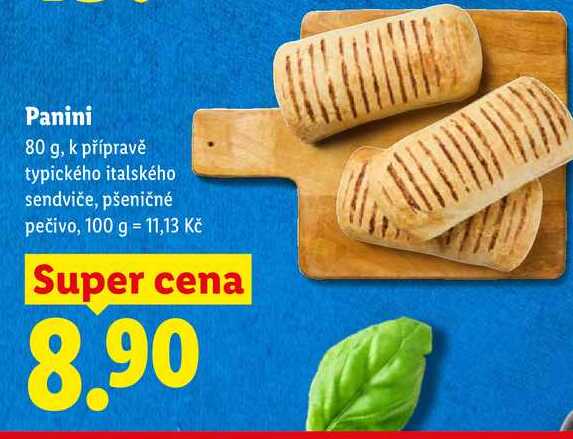Panini, 80 g
