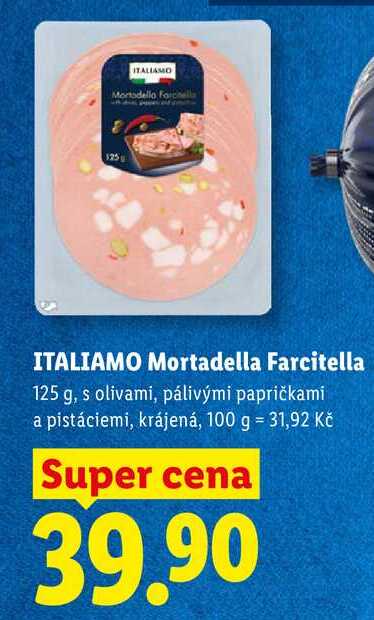 ITALIAMO Mortadella Farcitella, 125 g