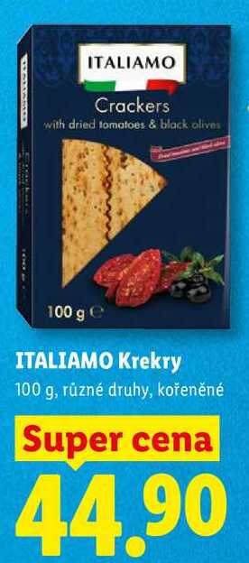 ITALIAMO Krekry, 100 g