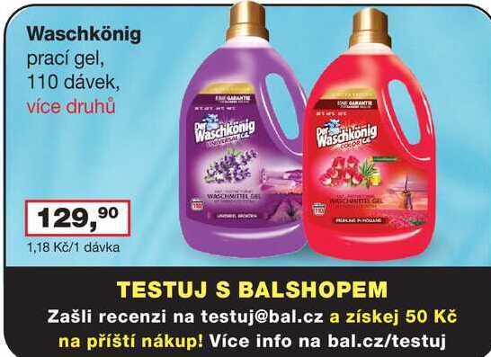 Waschkönig 110 dávek